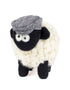 Erin Knitwear Knitted Sheep | Blue Flat Cap - Medium