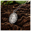 Sterling Silver Celtic Miraculous St. Patrick Medal
