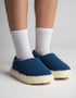 Wool Slippers | Navy