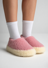 Sheep by the Sea Slippers | Pink
