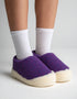 Wool Slippers | Purple