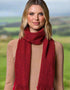 Mucros Skellig Scarf | Red
