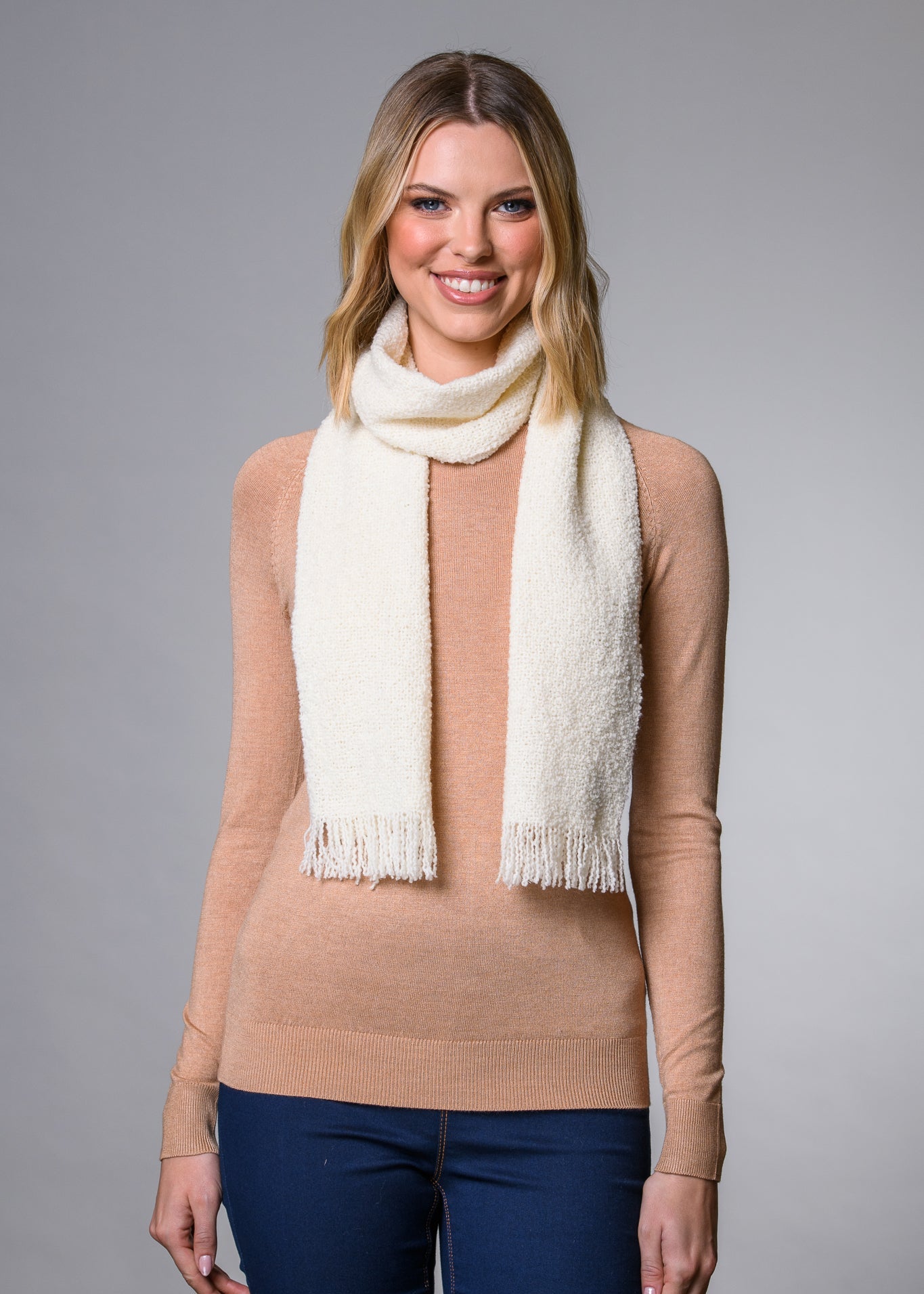 Mucros Skellig Scarf | Natural