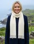Mucros Skellig Scarf | Natural