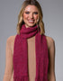 Mucros Skellig Scarf | Berry