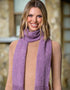 Mucros Skellig Scarf | Lilac