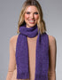 Mucros Skellig Scarf | Purple