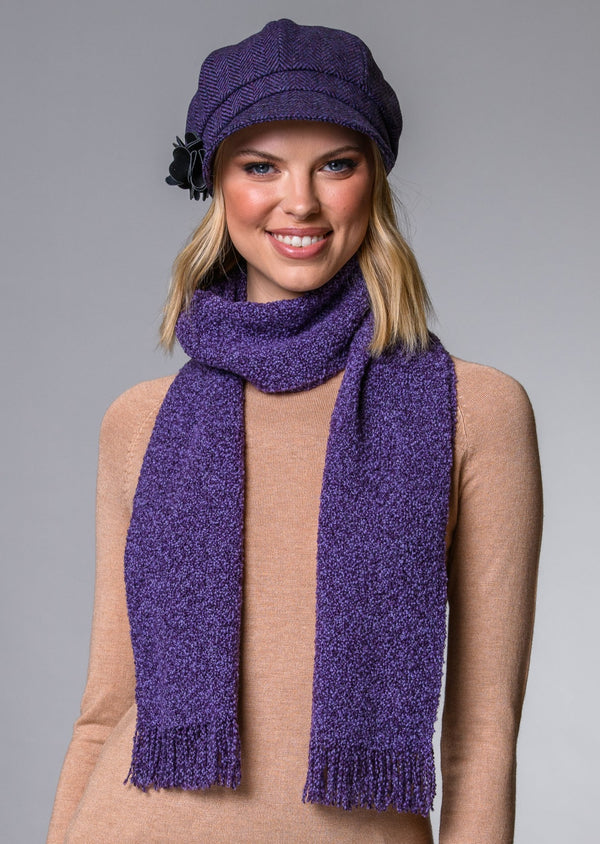 Mucros Skellig Scarf | Purple
