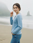 IrelandsEye Killiney Cardigan | Azure Blue