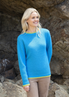 Slaney Crew Neck Sweater | Blue
