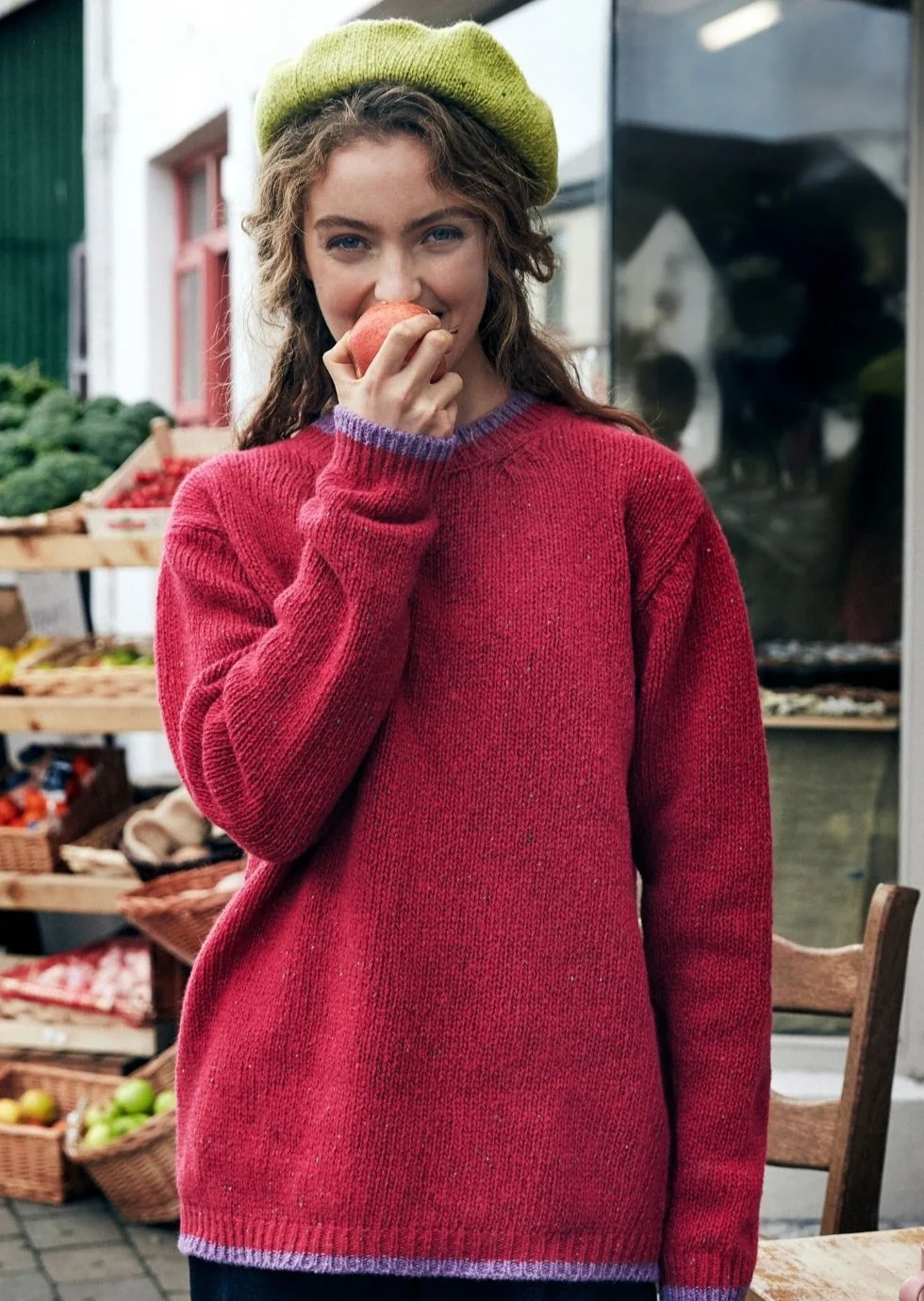 Slaney Crew Neck Sweater | Bramble Berry