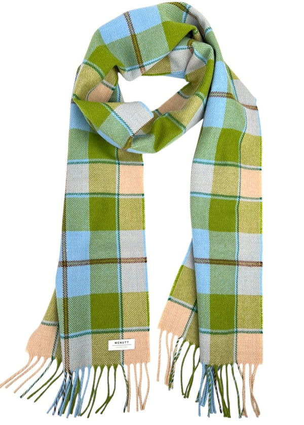 Spring Plaid Scarf