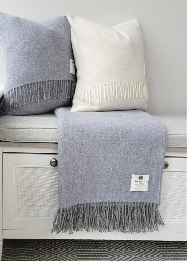 Mcnutt Starlight Blue Reversible Blanket