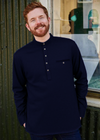 Lee Valley Grandfather Shirt | Navy Melange
