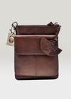 Luxury Irish Leather Sling Bag | Brown