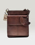 Luxury Irish Leather Sling Bag | Brown