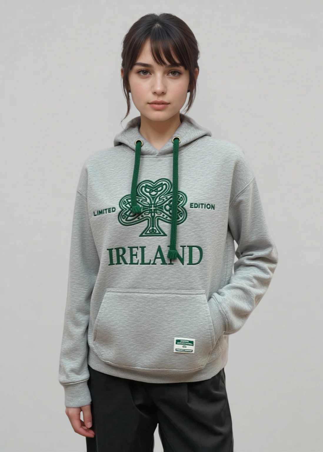 Unisex Ireland Shamrock Hoodie