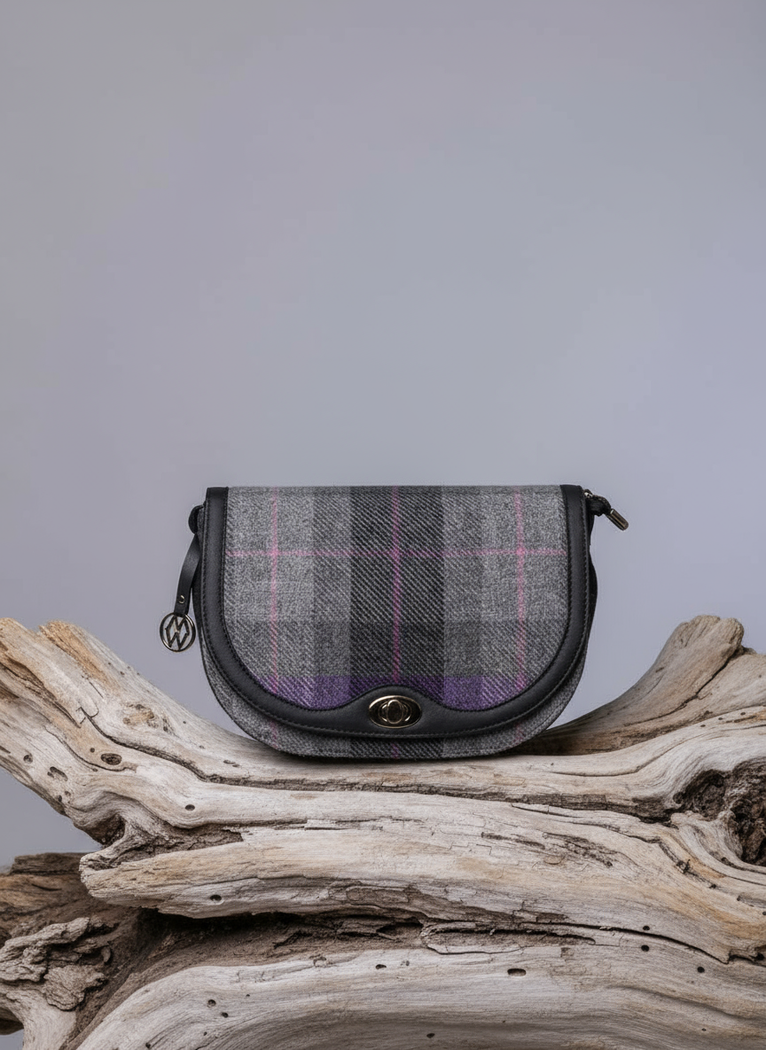 Mucros Erin Bag | Charcoal Lavender