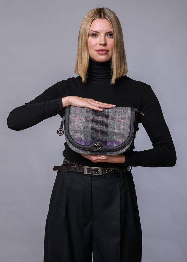 Mucros Erin Bag | Charcoal Lavender