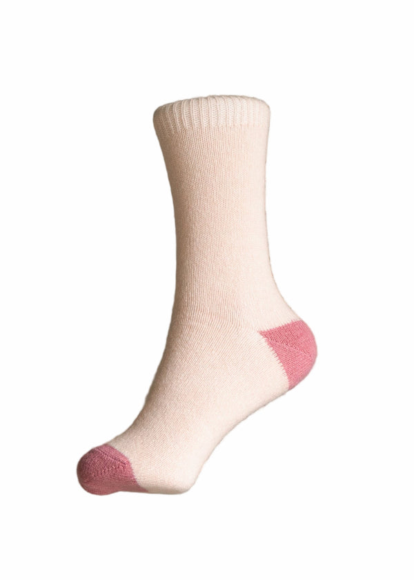 Women's Cashmere Heel & Toe Irish Socks