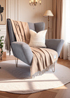 Mcnutt 100% Cashmere Sand Throw