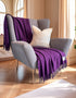 Mcnutt 100% Cashmere Winter Berry Throw