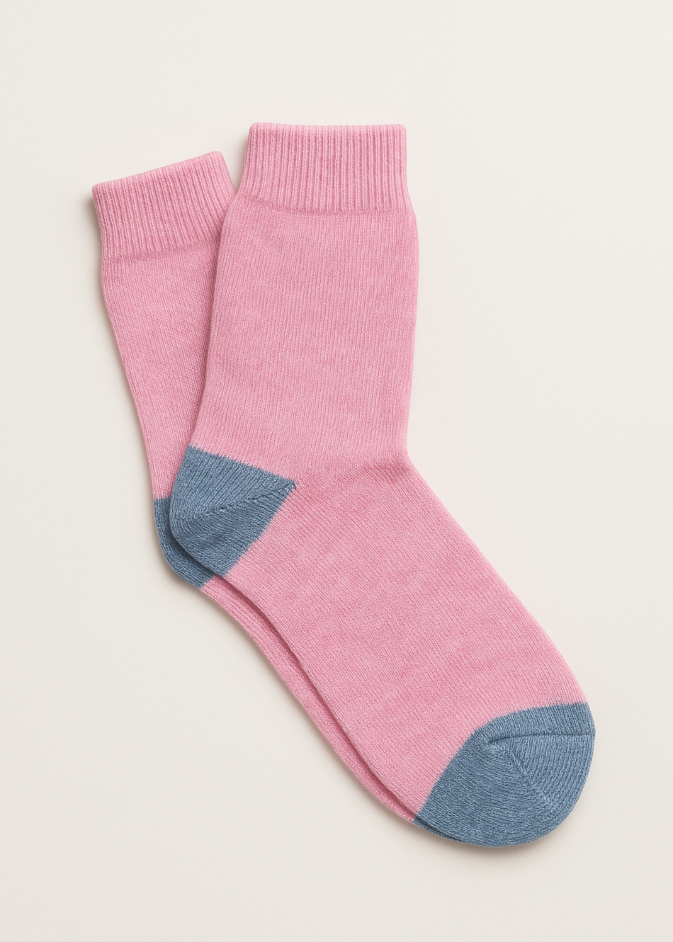 West Of Ireland Merino Socks | Pink