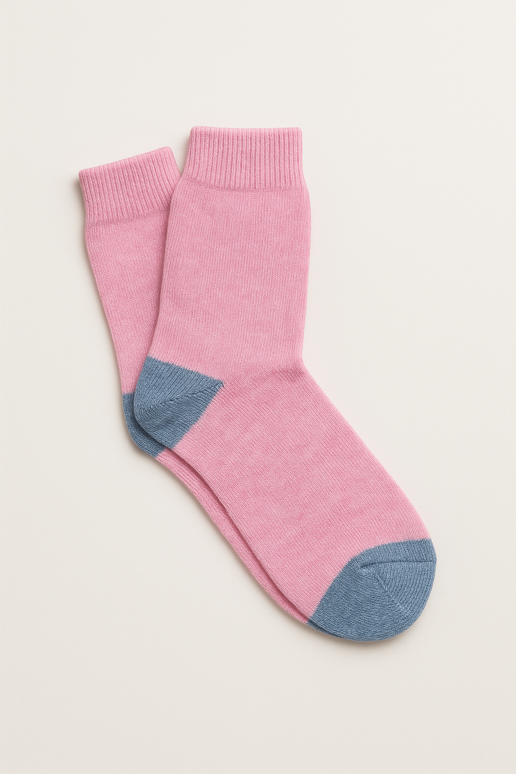 West Of Ireland Merino Socks | Pink