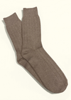 West of Ireland Cashmere Mix Socks | Beige