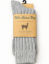 Wild Alpaca Socks | Grey