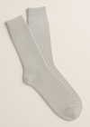Wild Donegal Cashmere Blend Socks | Beige