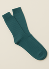 Wild Donegal Cashmere Blend Socks | Forest Green