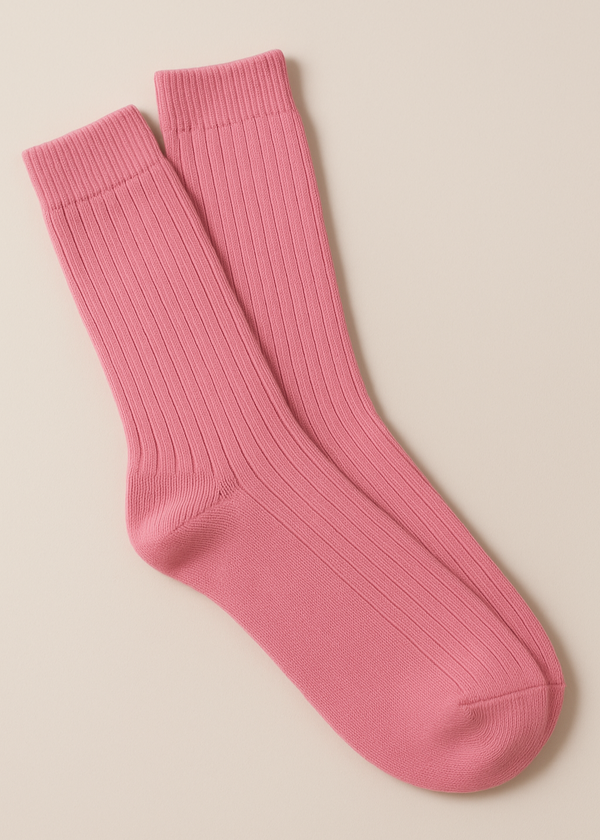 Wild Donegal Cashmere Blend Socks | Pink