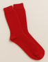 Wild Donegal Cashmere Blend Socks – Red