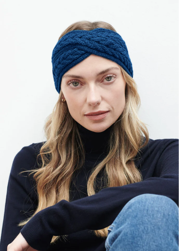 Women's Crossover Aran Headband