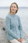 Aran Lace Style Lumber Cardigan | Mermaid