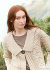 Beltra One Button Aran Cardigan | Parsnip