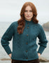 Merino Wool Short Aran Cardigan | Bermuda