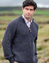 Fisherman Rib Half Zip Sweater | Cormorant