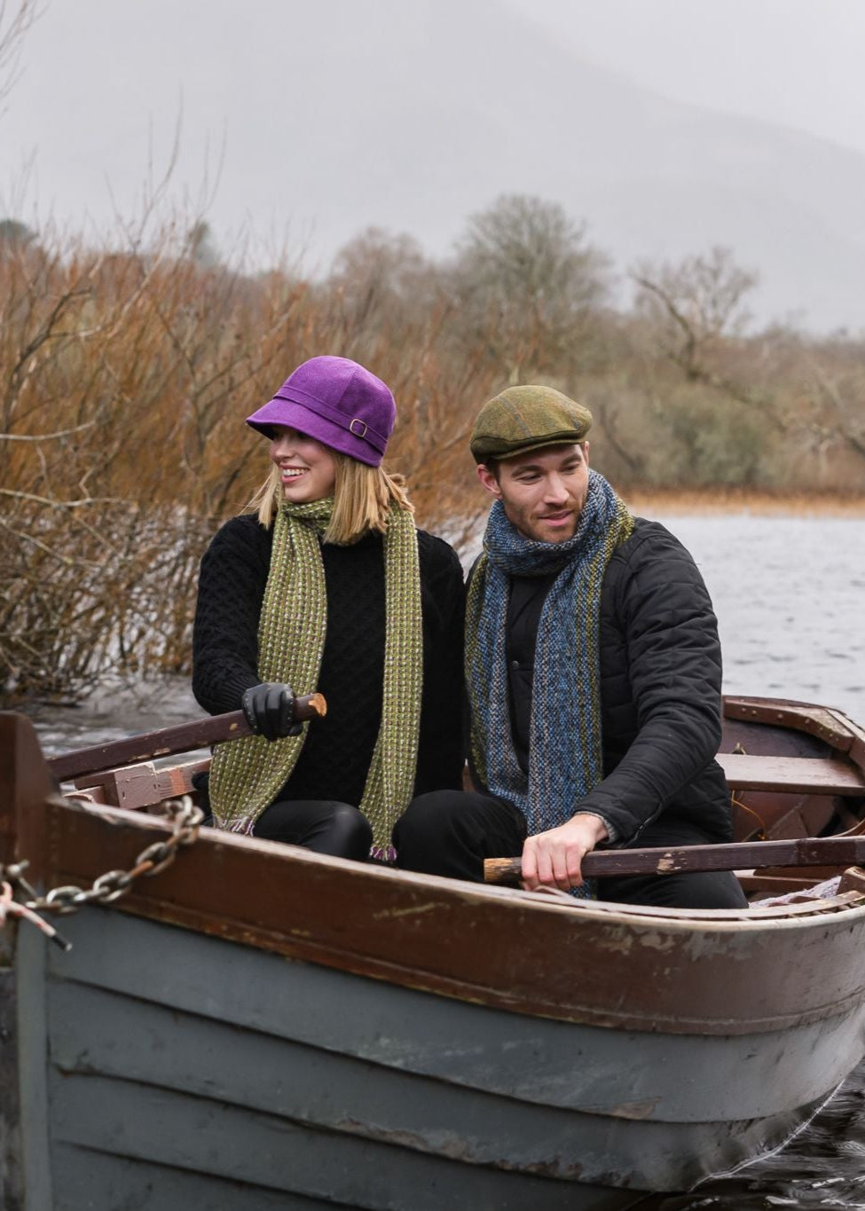 Mucros Flapper Hat | Multi Check