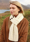 Aran Merino Wool Loop Scarf