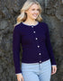 IrelandsEye Women's Killiney Cardigan | Navy