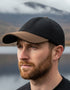 Donegal Tweed Baseball Cap | Black