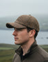 Irish Tweed Baseball Cap | Brown Salt & Pepper