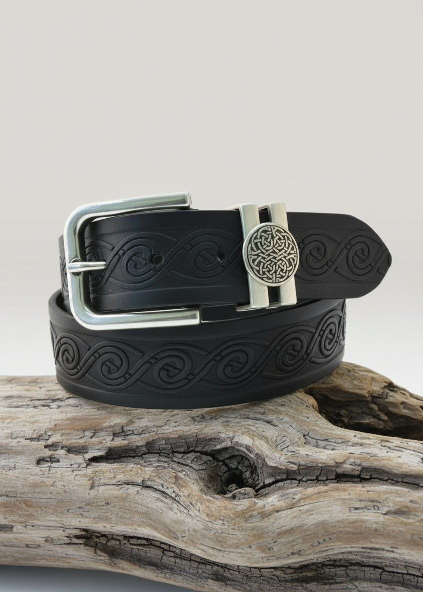 Lee River Leather Tonn Belt | Black