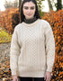 Inis Mor Aran Sweater | Natural