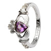 Claddagh Birthstone Ring – June