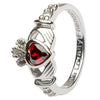 Claddagh Birthstone Ring – January