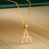 10K Gold Trinity Knot Pendant