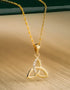 10K Gold Trinity Knot Pendant